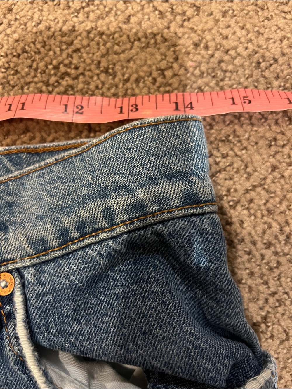 Free People Heart Of Gold Patch Jeans flare crop 28 - Picture 6 of 8